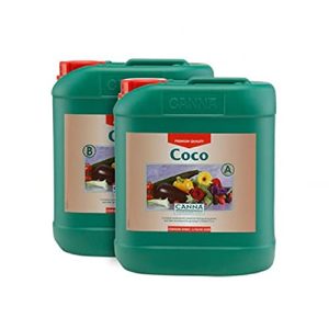 Hydroponisk gjødsel CANNA Coco 5 liter A + B sett næringsstoffer