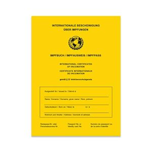 Certificado de vacunación Certificado de vacunación SellerRocket/cartilla de vacunación/ – 2024