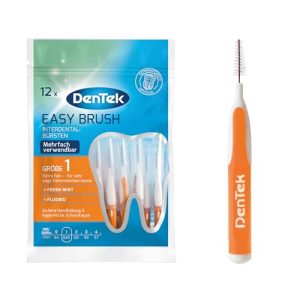 Hampaidenväliset harjat DenTek Easy Brush ISO 1 12 kpl pakkaus