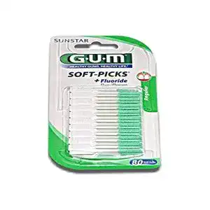 Interdentalbuersten gum sunstar soft picks 80 stueck regular