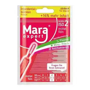 Interdentalbuersten mara expert rot 05mm dentalbuersten