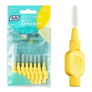 Interdentalbuersten tepe extra soft gelb iso groesse 4 07 mm