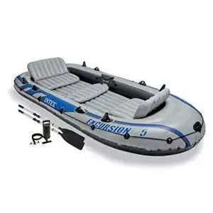 Intex schlauchboot intex 68325ep excursion 5 schlauchboot set