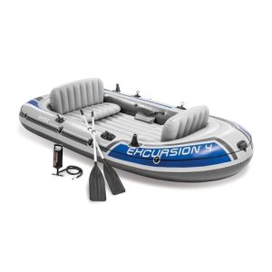 Intex inflatable boat Intex Excursion 4 set inflatable boat