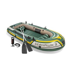 Intex inflatable boat Intex Seahawk 3 Set inflatable boat