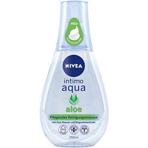 Lozione detergente intima NIVEA Intimo Aqua Aloe Mousse detergente nutriente