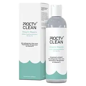 Intimwaschlotion proctyclean wischi waschi milde fuer den po 1