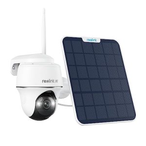 Webcam IP Reolink La prima telecamera di sorveglianza solare 4K per esterni