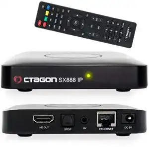 Octagon SX888 H265 Mini IPTV Box Receiver für Multimedia Streaming