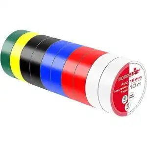 Isolierband poppstar 10x 10m universal pvc dichtband