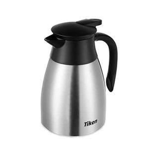 Insulated jug Tiken 1L thermos flask stainless steel double-walled
