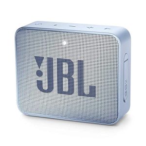 Caixa de som JBL Bluetooth JBL GO 2 pequena em azul claro