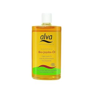Olio di jojoba Alva cosmetici naturali biologici 125 ml, cura dei capelli, cura del corpo