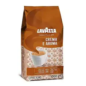 Kaffeebohnen lavazza crema e aroma arabica und robusta