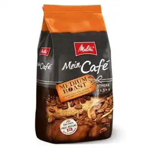 Kaffeebohnen melitta mein cafe medium roast ganze bohnen