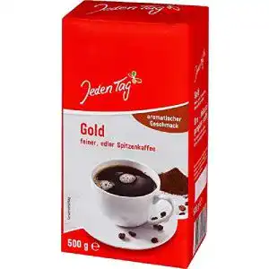Kaffeepulver jeden tag kaffee gold 500 g