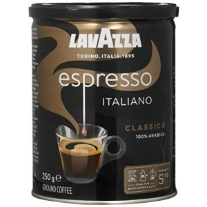 Kaffepulver Lavazza, Espresso Italiano Classico, malet