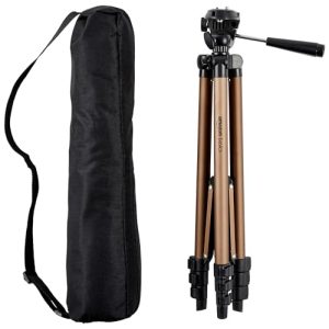 Kamerastativ Amazon Basics – Leichtes Stativ mit Tasche,127 cm