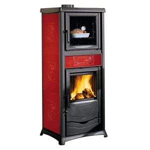 Fireplace stove water-bearing La Nordica 7117361 Termorossella Plus Forno