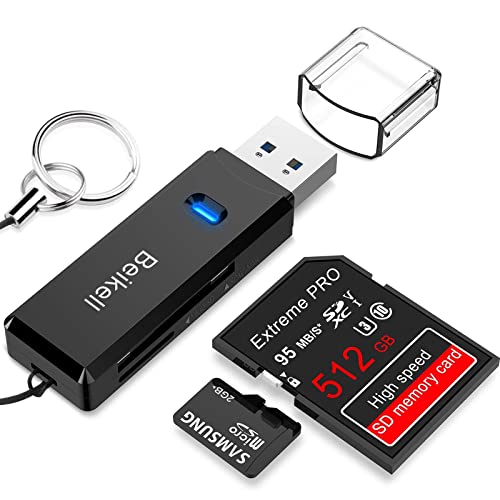 Kartenleser Beikell USB 3.0, Highspeed Kartenlesegerät