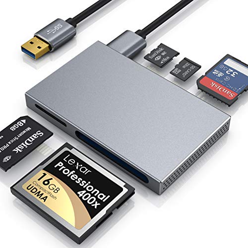 Kartenleser CSL-Computer CSL – Kartenlesegerät USB 3.0 – 5 in 1