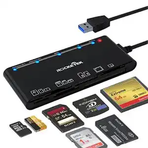 Kartenleser rocketek usb 3 0 7 in 1 speicher usb 3 0 5 gbps