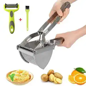 Kartoffelpresse hotlike aus edelstahl spaetzlepresse 3 pcs set