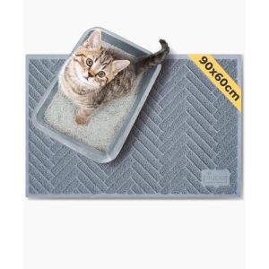 Tapete para caixa de areia para gatos PiuPet ® tapete para areia para gatos, tapete para gatos