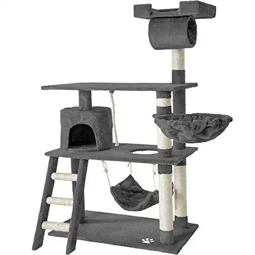 Katzenkratzbaum tectake für Katzen und Kätzchen
