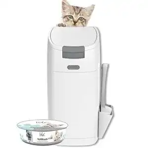 Katzenstreu entsorgungseimer littycat katzenstreu
