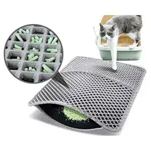 Katzenstreu matte pecute katzenklo matte doppelt