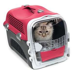 Kedi taşıma kutusu Catit Cabrio Carrier, kediler için taşıma kutusu