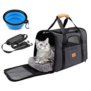 Kedi taşıma kutusu morpilot köpek çantası, nefes alabilen