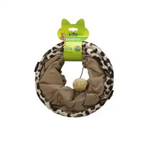 Katzentunnel dehner leo o 25 cm laenge 50 cm polyester metall