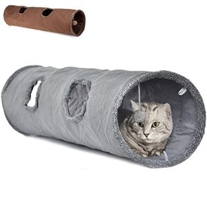 Cat Tunnel LeerKing Tunnel til Katte Legetøj Stor Sammenfoldelig