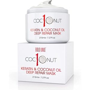 Keratin-Haarkur BOLD UNIQ mit Kokosöl & Keratin-Protein - keratin haarkur bold uniq mit kokosoel keratin protein