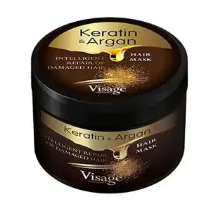 Keratin haarkur visage haarmaske argan oil keratin haarkur