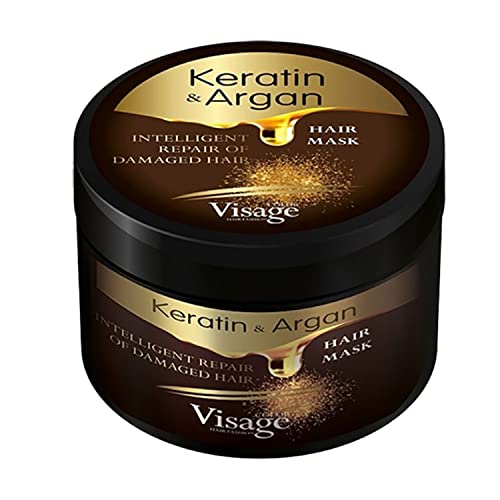 Keratin-Haarkur VISAGE Haarmaske Argan oil & Keratin Haarkur