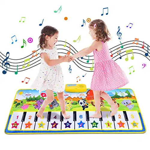 Kinder Musikmatte von Funkprofi Interaktive Tanzmatte für Kinder