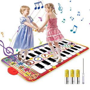 Çocuk müzik matı Vimzone piyano minderi, 20 piyano tuşu 8 enstrüman
