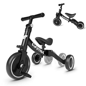 Trehjulet børnecykel besrey 5 i 1 balancecykel balancecykel trehjulet balancecykel
