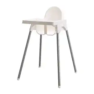 Kinderhochstuhl ikea antilop hochstuhl mit tablett weiss