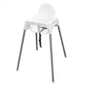 Kinderhochstuhl ikea antilop kinderstuhl mit sitzgurt weiss