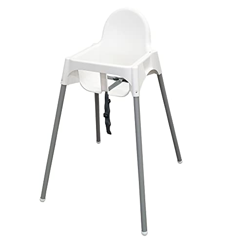 Kinderhochstuhl Ikea ANTILOP Kinderstuhl mit Sitzgurt, weiß - kinderhochstuhl ikea antilop kinderstuhl mit sitzgurt weiss