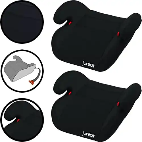 Kindersitzerhöhung Stimo24 Set (2 Stück) für Kinder 15-36 kg