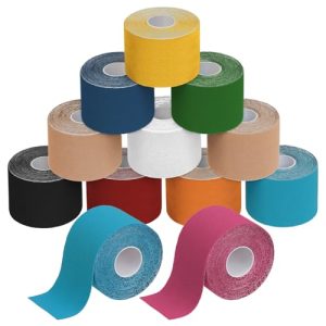 Kinesiology tape BB Sport 12 rolls of kinesiology tape 5 cm x 5 m