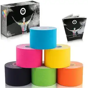 Kinesiologie tape talasi kinesiologie tape set 6 rollen mix