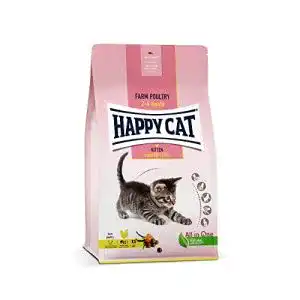 Kitten trockenfutter happy cat 70535 young kitten land gefluegel