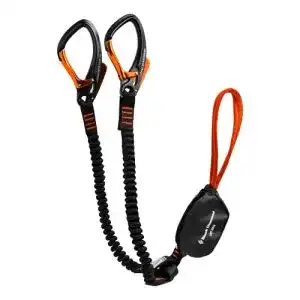 Klettersteigset black diamond chalkbag dark slate einheitsgroesse 1