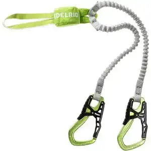 Klettersteigset edelrid cable kit vi gruen grau 1